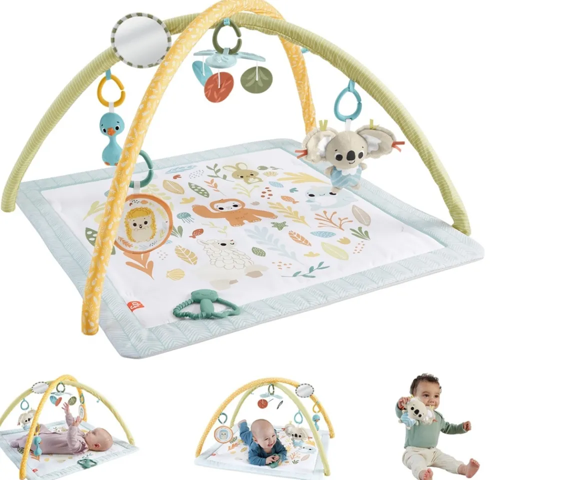 Ken Black Fisher-Price Simply Senses Newborn Gym| Baby Play