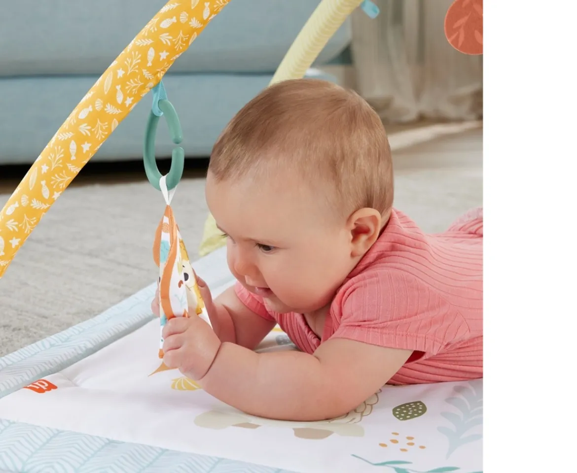 Ken Black Fisher-Price Simply Senses Newborn Gym| Baby Play