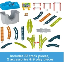 Ken Black Fisher-Price Thomas & Friends Connect & Build Track Bucket| Preschool & Electronic Learning