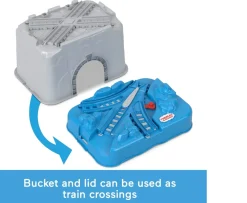 Ken Black Fisher-Price Thomas & Friends Connect & Build Track Bucket| Preschool & Electronic Learning