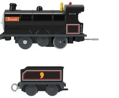 Ken Black Fisher-Price Thomas & Friends Motorised Donald Engine with Cargo Car| Preschool & Electronic Learning