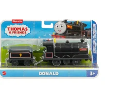 Ken Black Fisher-Price Thomas & Friends Motorised Donald Engine with Cargo Car| Preschool & Electronic Learning