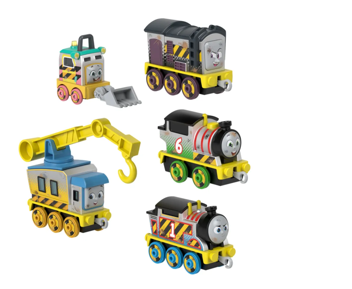 Ken Black Fisher-Price Thomas & Friends Construction Crew 5 Pack| Preschool & Electronic Learning