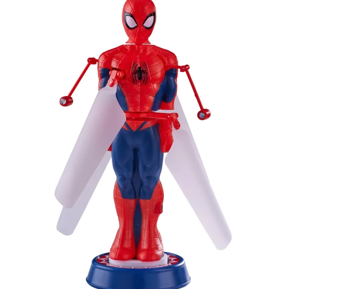Ken Black Flying Heroes Hover n' Spin Spider-Man| Building & Vehicle Toys