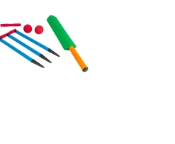 Ken Black Foam Cricket Set| Sports|Garden Games