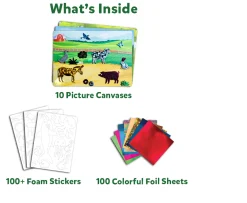 Ken Black FOIL FUN - ANIMAL| Art & Crafts