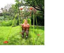 Ken Black Foldable Baby Swing Set| Swings & Slides