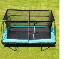 Ken Black 15FT X 10FT RECTANGULAR TRAMPOLINE & ENCLOSURE| Trampolines