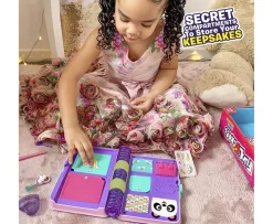 Ken Black FunLockets Secret Journal Glitter Edition| Art & Crafts