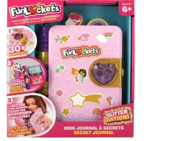 Ken Black FunLockets Secret Journal Glitter Edition| Art & Crafts