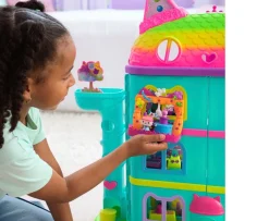 Ken Black Gabby's Dollhouse Baby Box Cat Talent Show Balcony Playset| Preschool & Electronic Learning