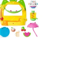 Ken Black Gabby's Dollhouse Cakey's Fruit Smoothie Balcony Playset| Preschool & Electronic Learning
