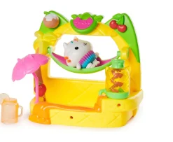 Ken Black Gabby's Dollhouse Cakey's Fruit Smoothie Balcony Playset| Preschool & Electronic Learning