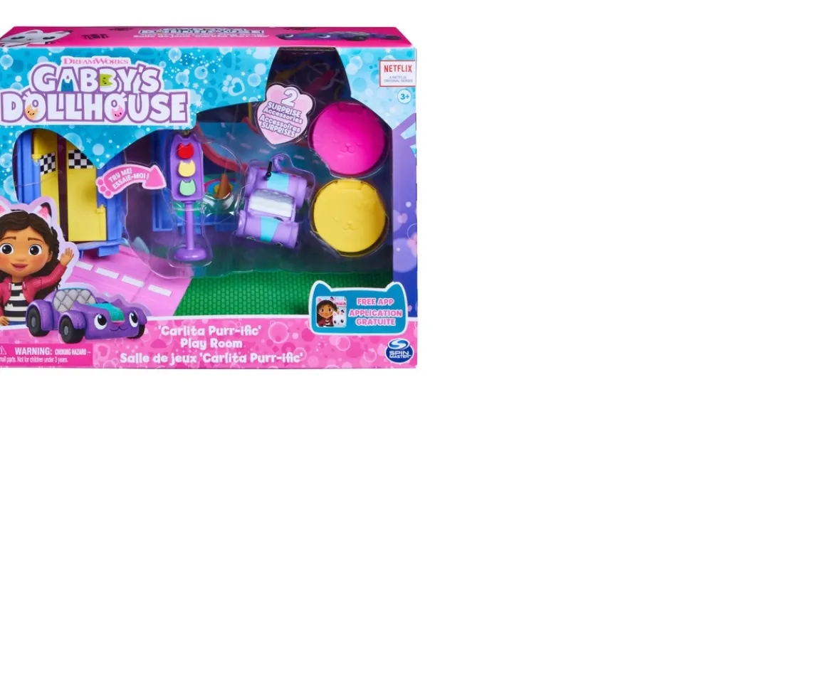 Ken Black Gabby’s Dollhouse Carlita's Purr-ific Play Room| Preschool & Electronic Learning