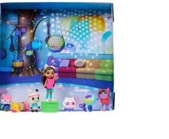 Ken Black Gabby’s Dollhouse Dance Party Theme Figure Set with a Gabby Doll Figure| Preschool & Electronic Learning