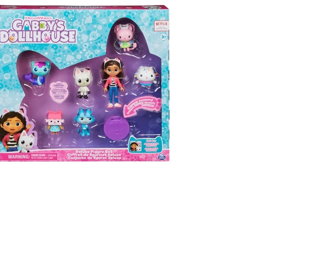 Ken Black GABBYS DOLLHOUSE FIGURE GIFTSET| Preschool & Electronic Learning