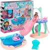 Ken Black Gabby’s Dollhouse, Purr-ific Pool Playset with Gabby and MerCat Figures| Preschool & Electronic Learning