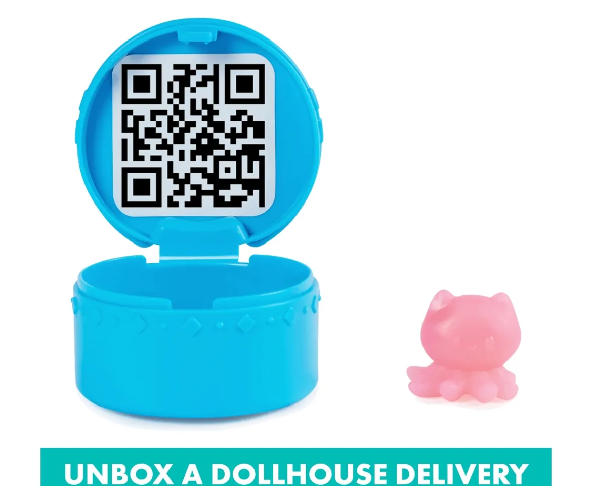 Ken Black Gabby’s Dollhouse, Purr-ific Pool Playset with Gabby and MerCat Figures| Preschool & Electronic Learning