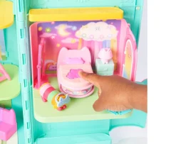 Ken Black Gabby’s Dollhouse Sweet Dreams Bedroom with Cat Figure and Accessories| Preschool & Electronic Learning