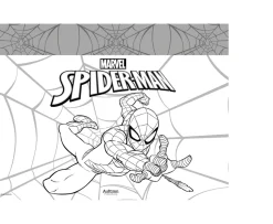 Ken Black Giant Colour Me Pad Marvel - Marvel Spider-Man: Colouring Fun Pad| Art & Crafts