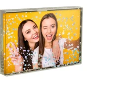 Ken Black Glitter Photo frame - Medium| Art & Crafts