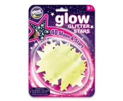 Ken Black Glow Glitter Stars| Art & Crafts