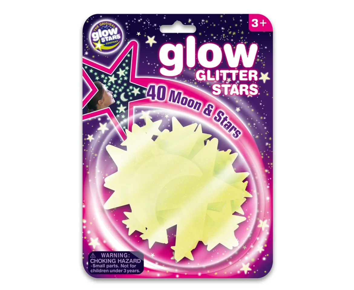 Ken Black Glow Glitter Stars| Art & Crafts
