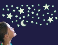 Ken Black Glow Glitter Stars| Art & Crafts