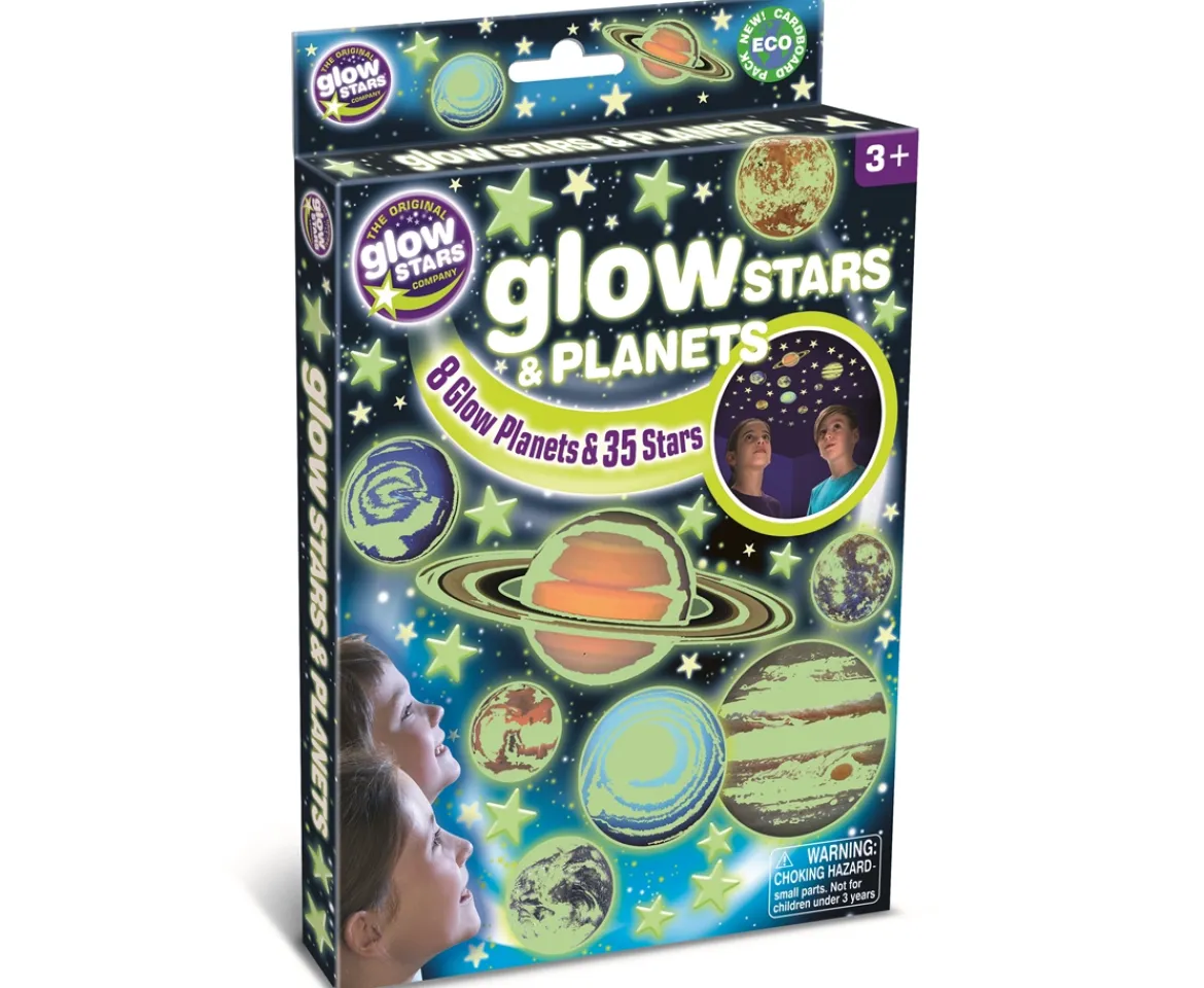 Ken Black Glow Stars & Planets| Art & Crafts