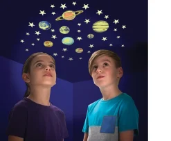 Ken Black Glow Stars & Planets| Art & Crafts