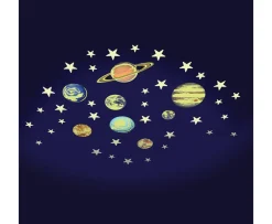 Ken Black Glow Stars & Planets| Art & Crafts