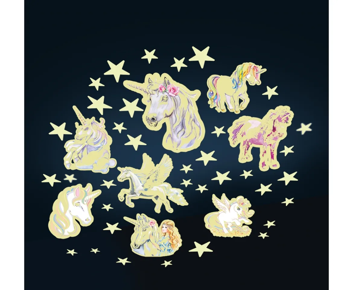 Ken Black Glow Stars & Unicorns| Art & Crafts