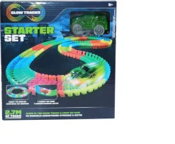 Ken Black Glow Track Starter Set| Building & Vehicle Toys