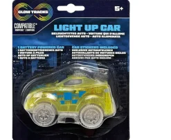 Ken Black Glow Tracks Light Up Police Car| Building & Vehicle Toys