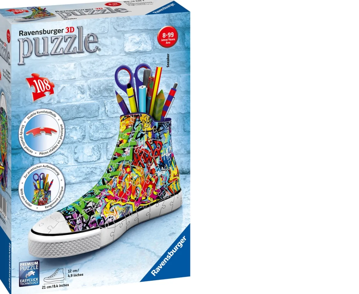 Ken Black Graffiti Sneaker 3D Puzzle| Ravensburger|Puzzles