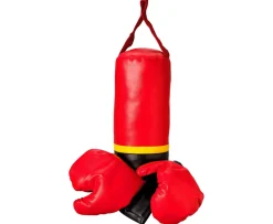 Ken Black Hanging Punching Bag Set with Boxing Gloves| Sports