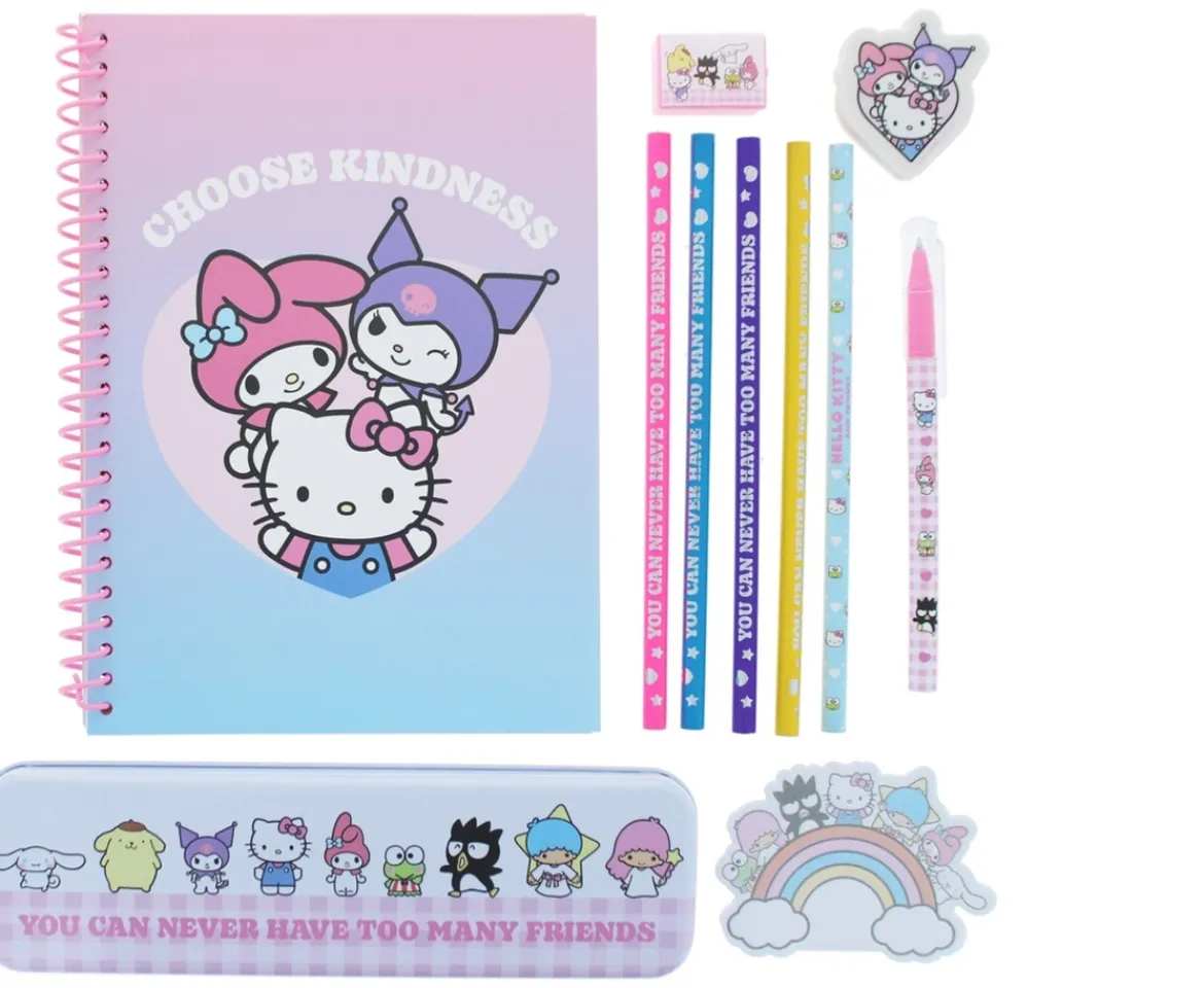 Ken Black Hello Kitty Large Stationery Set| Art & Crafts