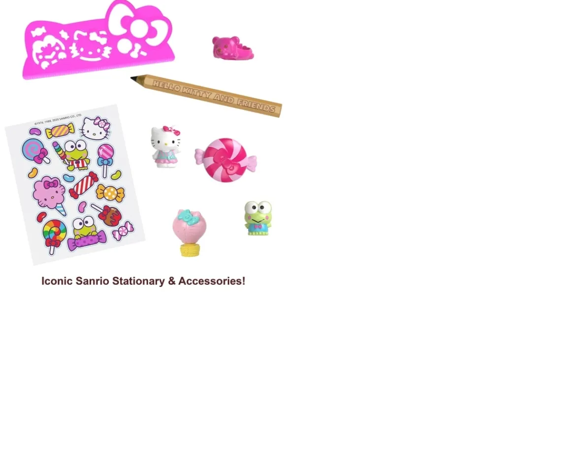 Ken Black Hello Kitty Mini Pencil Candy Carnival Playset| Art & Crafts