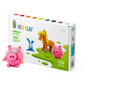 Ken Black Hey Clay Animals 6 Set| Art & Crafts