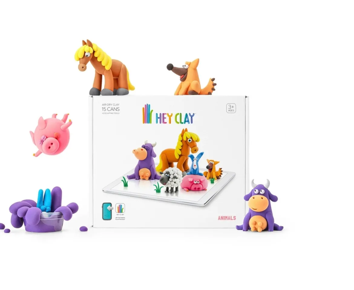 Ken Black Hey Clay Animals Set| Art & Crafts