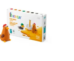 Ken Black Hey Clay Farm Birds 6 Can Set| Art & Crafts