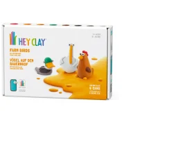 Ken Black Hey Clay Farm Birds 6 Can Set| Art & Crafts