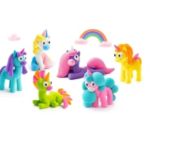 Ken Black Hey Clay Rainbow Unicorns Set| Art & Crafts