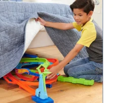 Ken Black Hot Wheels Action Loop Cyclone Challenge Track Set| Hot Wheels|Building & Vehicle Toys