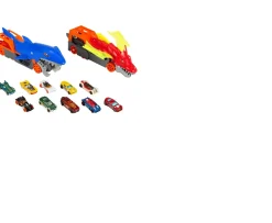 Ken Black Hot Wheels City Battling Creature Transports Playsets and Vehicles| Hot Wheels|Building & Vehicle Toys