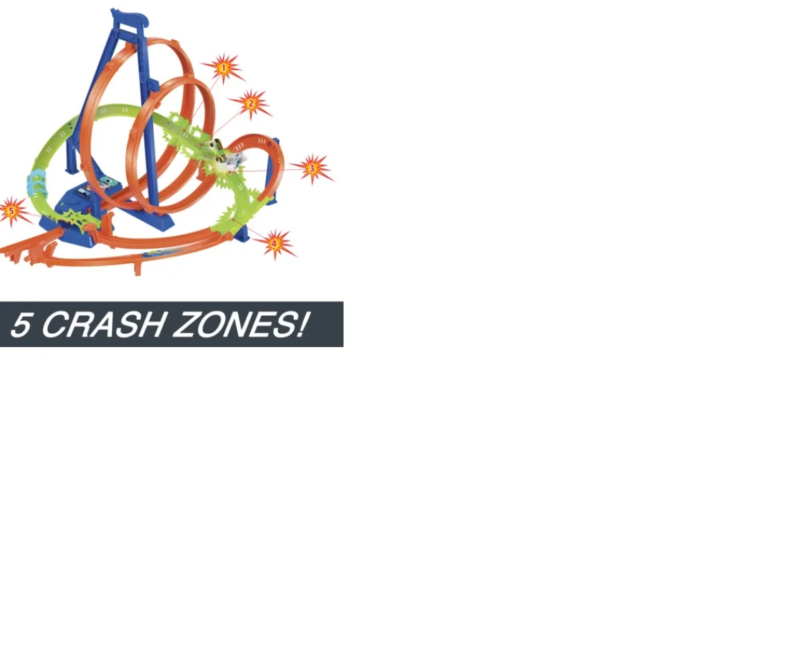 Ken Black Hot Wheels Epic Crash Dash| Hot Wheels|Building & Vehicle Toys