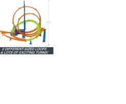 Ken Black Hot Wheels Epic Crash Dash| Hot Wheels|Building & Vehicle Toys