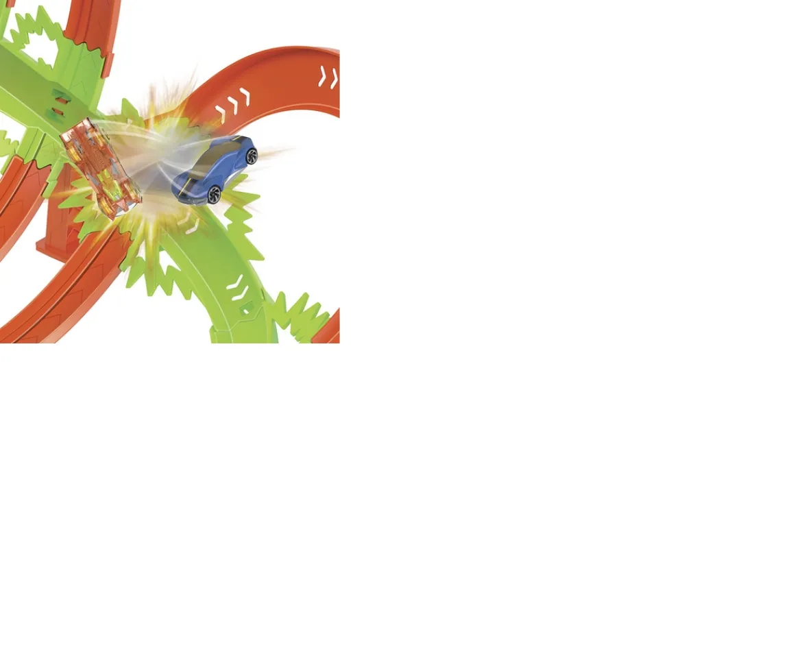 Ken Black Hot Wheels Epic Crash Dash| Hot Wheels|Building & Vehicle Toys