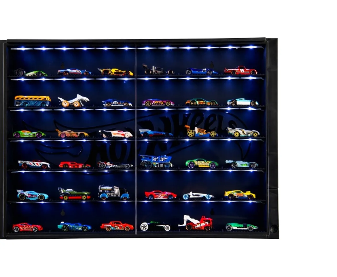 Ken Black Hot Wheels 6-Level Display Case| Hot Wheels|Building & Vehicle Toys