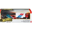 Ken Black Hot Wheels Premium Brock Racing Enterprises (BRE) Collector Display 4 Pack| Hot Wheels|Building & Vehicle Toys
